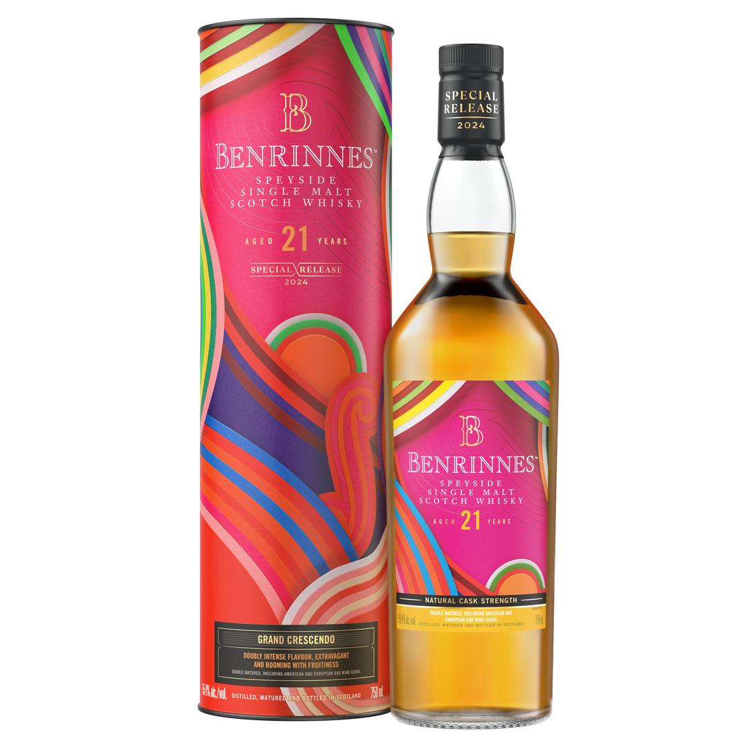 BENRINNES GRAND CRESCENDO 21 YEAR OLD SPECIAL RELEASE 2024 SINGLE MALT SCOTCH WHISKY
