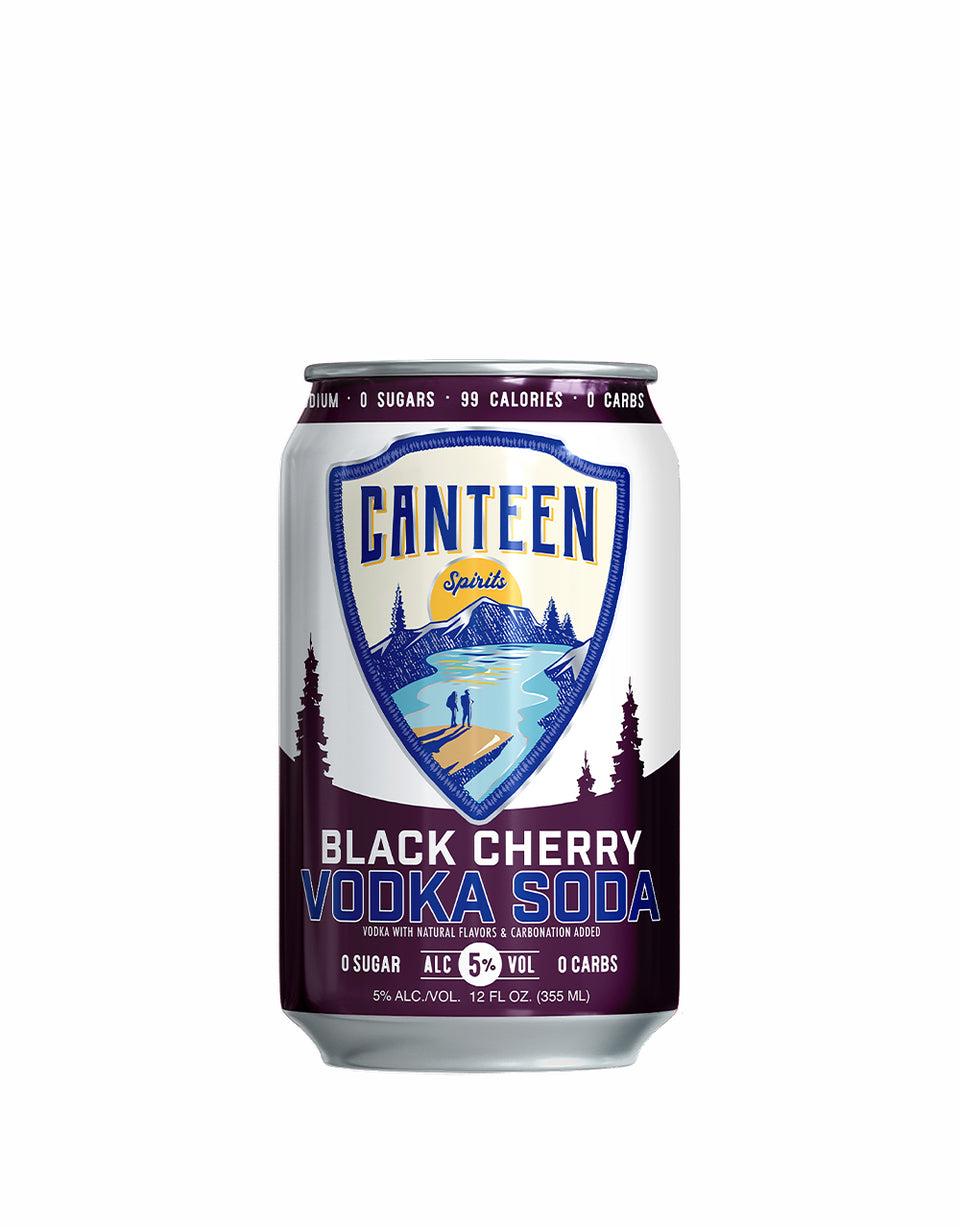 CANTEEN BLACK CHERRY VODKA SODA